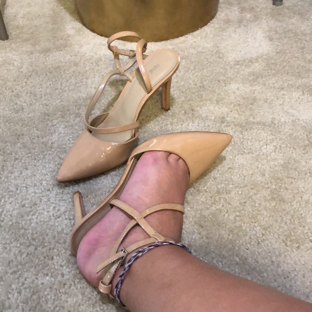 Nude Strap heels